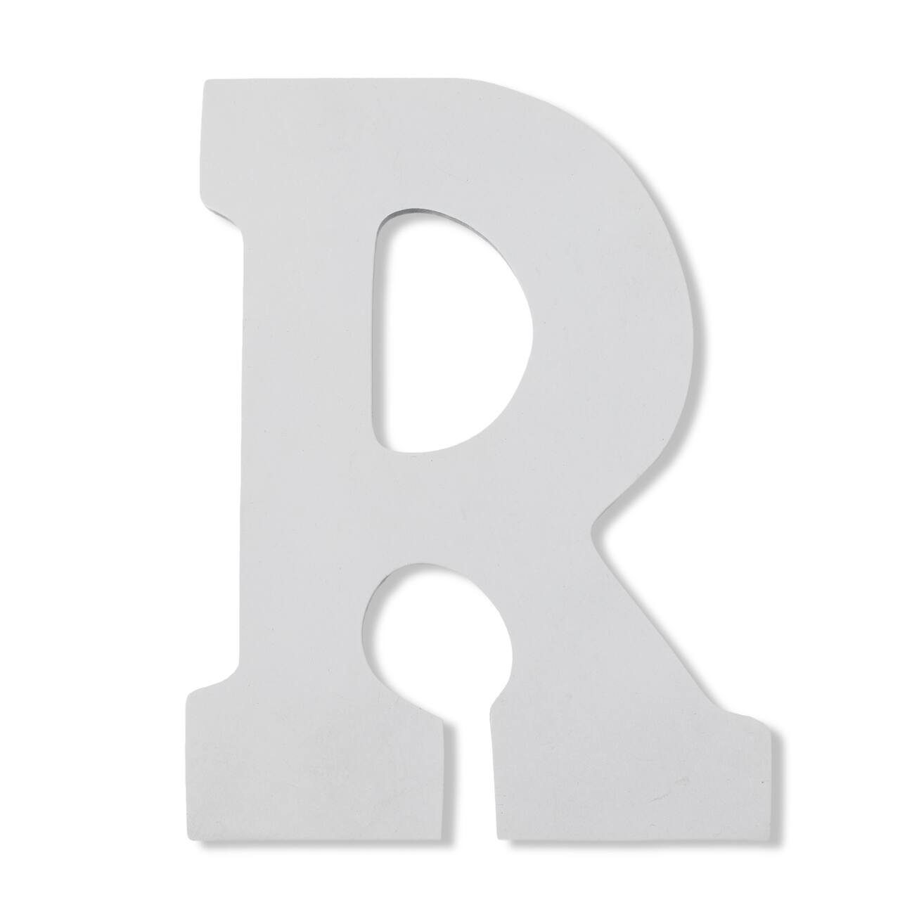 6 Pack: 9" White MDF Whimsy Letter by Make Market®